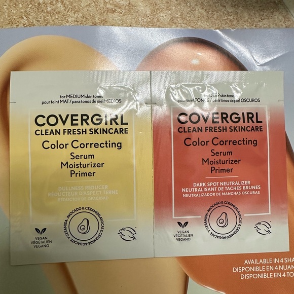 Covergirl sample for Colour correcting Serum Primer Moisturizer - Picture 2 of 5